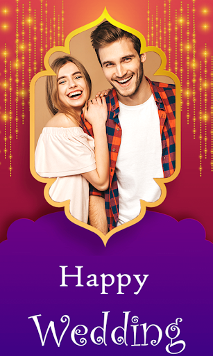 Android application Wedding Photo Frames screenshort