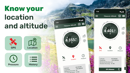 Screenshot of Altitude Meter - Altimeter App