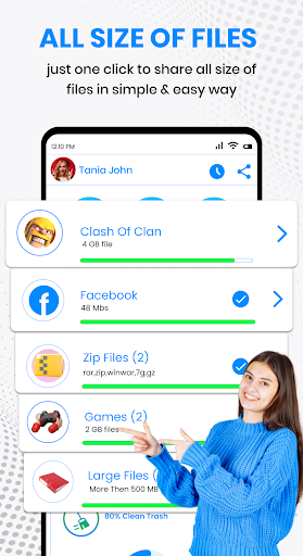 File Sharing & File Transfer Screen 3