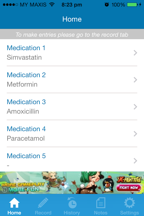 My Medication Diary - 2.1.1 - (Android)