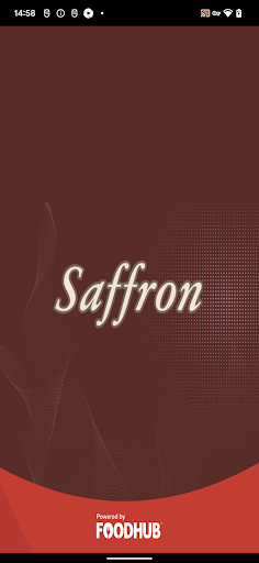 Android application Saffron Restaurant & Takeaway screenshort