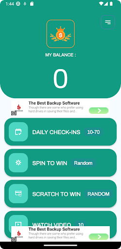 Android application My Cash King : Earn Money screenshort