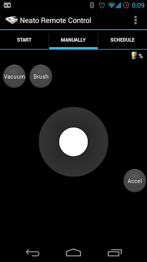 Remote Control for Neato Robot Screen 2