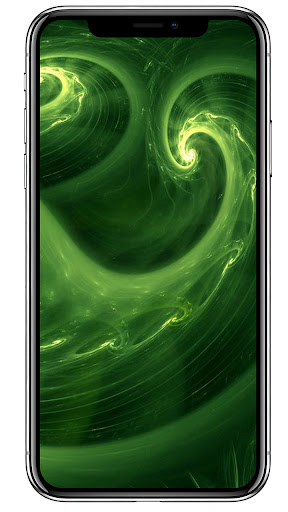 Android application Green Wallpapers HD screenshort