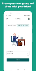 Baithak - Video Conferencing &