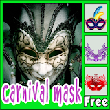 Carnival mask photo editor icon