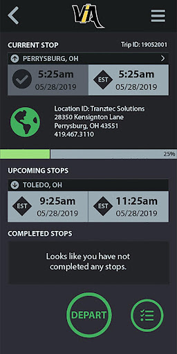 VIA Mobile for Drivers Screen 3