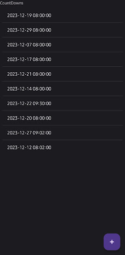 CountdownMate Screen 2