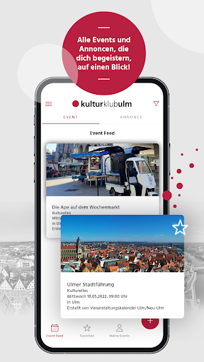 Android application kultur klub ulm screenshort