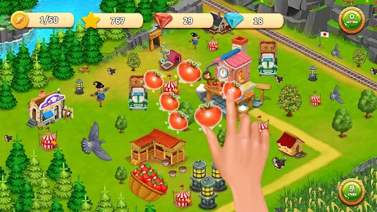 Family Farm Games Farming Town