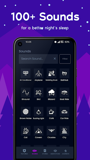 Screenshot of Sleep Jar - Sounds and Stories