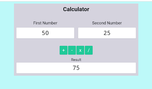 Calculator Screen 2