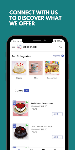 CakeIndia Screen 3