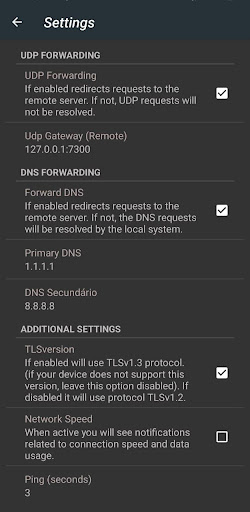 Handy VPN Screen 3