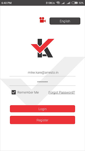 Android application Kare screenshort