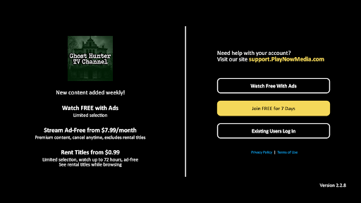 Ghost Hunter TV Channel