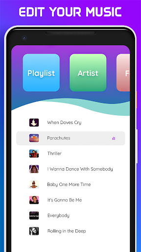 Android application MP3 Cutter - Ringtone Maker screenshort