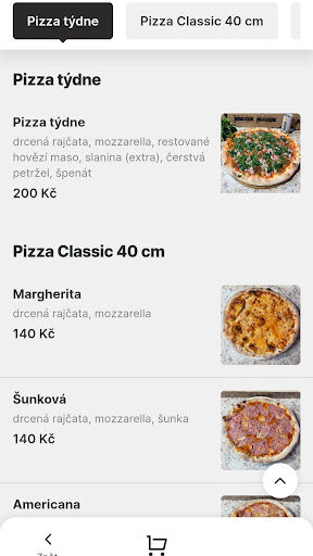Pizzerie na Náměstí Screen 2