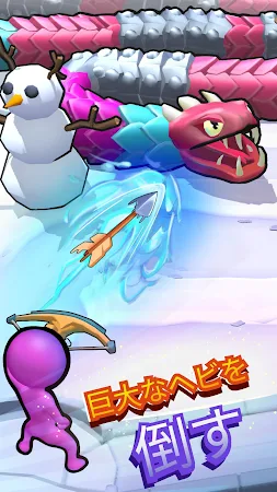 Game screenshot Snake Shooter: Tower Battle mod apk