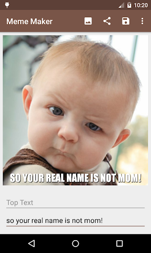 Android application Meme Maker - Lite screenshort