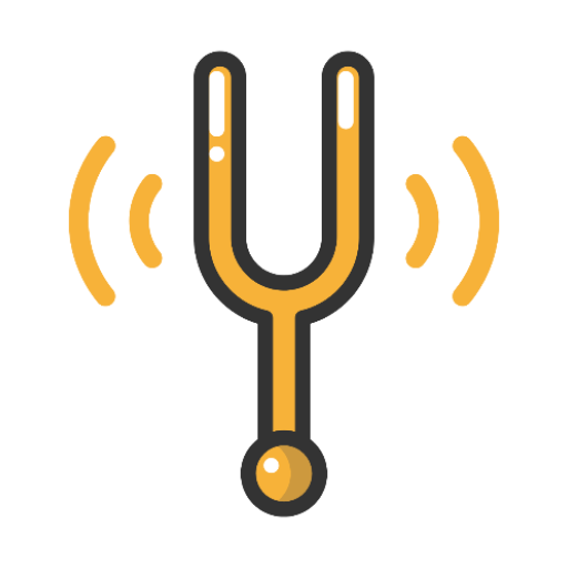 Virtual Tuning Fork 440 Hertz logo