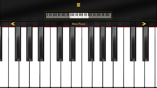 Android application Mini Piano ® screenshort