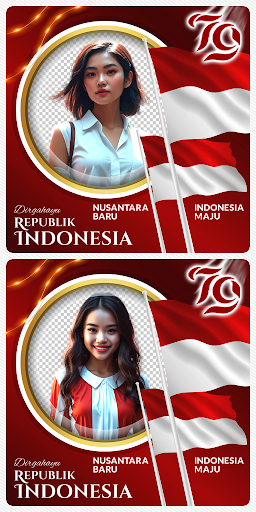 17 Agustus 2024 Photo Frames Screen 2