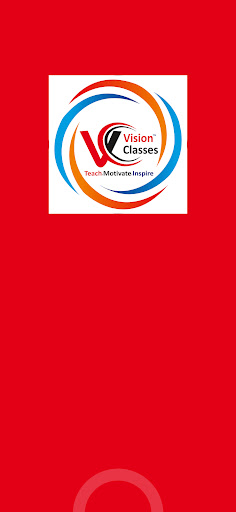 Android application Vision Classes screenshort