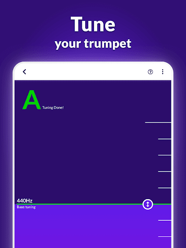 Screenshot of Trumpet Lessons - tonestro