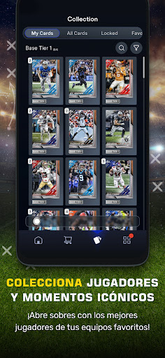 NFL Collect de Topps Captura de Pantalla de la Aplicación Android 2