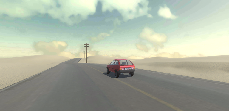 #2. The Desert Driver (Android) By: TRgames