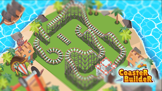 Coaster Builder: Roller Coaster 3D Puzzle Game