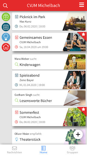 Android application CVJM Michelbach screenshort