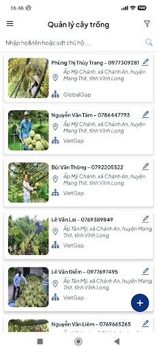 SmartGIS Mang Thít Screen 3