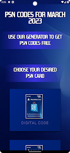 PSN Codes Challenge