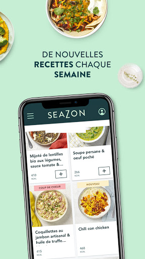 Seazon - Plats cuisinés livrés Screen 2