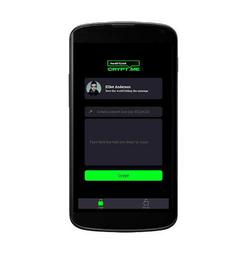 Crypt.ME - Crypt text Screenshot 2 - AppWisp.com