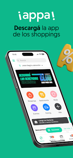 Android application ¡appa! screenshort