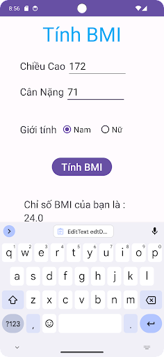Android application TX1_TranDuyLong screenshort