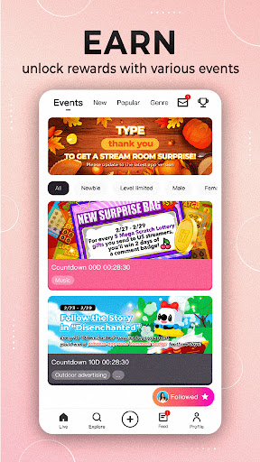 17LIVE - Chat, Live streaming Screen 3