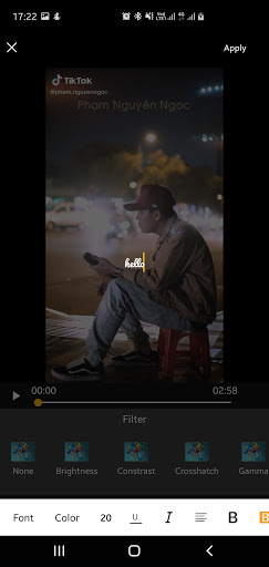 Video Editor Screen 3