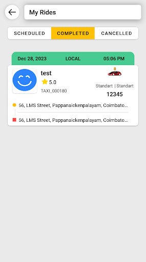 Taxis24 Screen 3