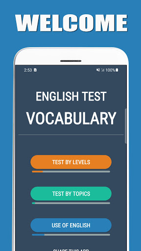 Android application Vocabulary Master Test - Engli screenshort