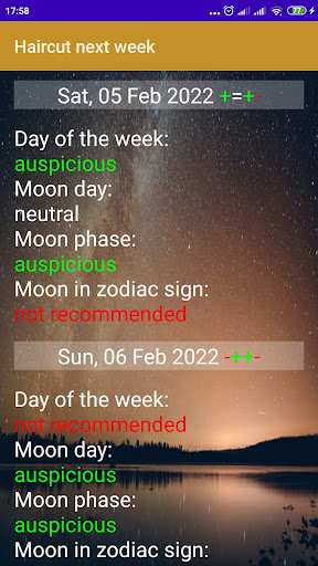 Void Of Course Moon and Haircut