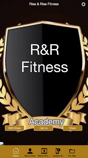 Android application Rise & Rise Fitness screenshort