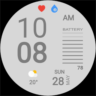 Loranight - watch face