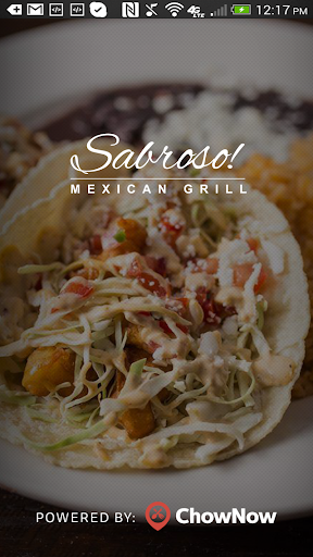 Android application Sabroso Mexican Grill screenshort
