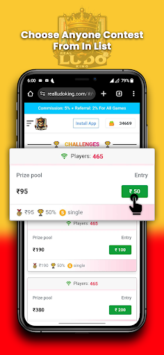 Real Ludo King : play ludogame Screen 2