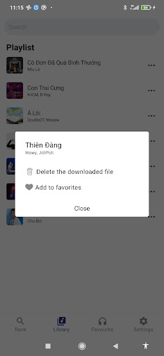 Offline Music Player Screen 3