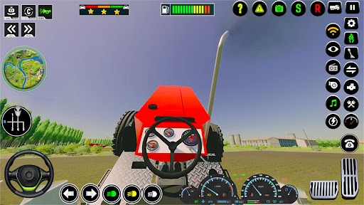 Android application Tractor Game - Farm Drive Game screenshort